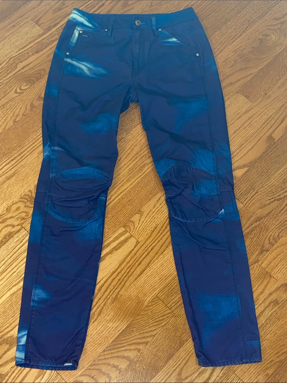 G-Star RAW Mid Boyfriend Jeans Purple / Blue / White / 24W x 32L